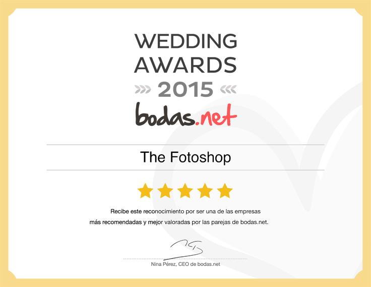 Un año más, Premio Wedding Awards de Bodas.net: ¡Gracias!